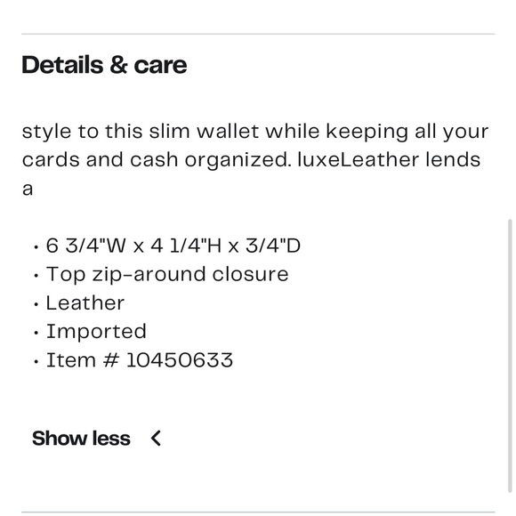 HOBO Rave Leather Wallet - Picture 3 of 8